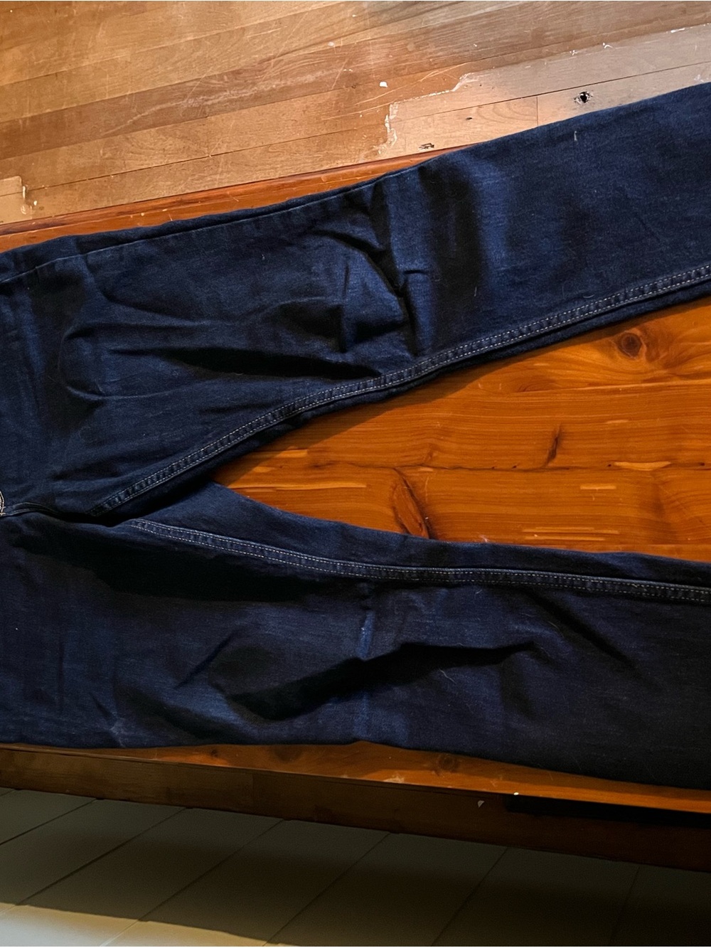 Ladies Old Navy Dark Blue Slim Jeans